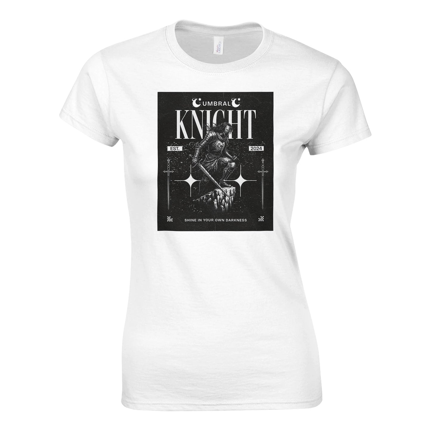 Umbral Knight (Solitude) Unisex Pullover Hoodie in [Color], front view