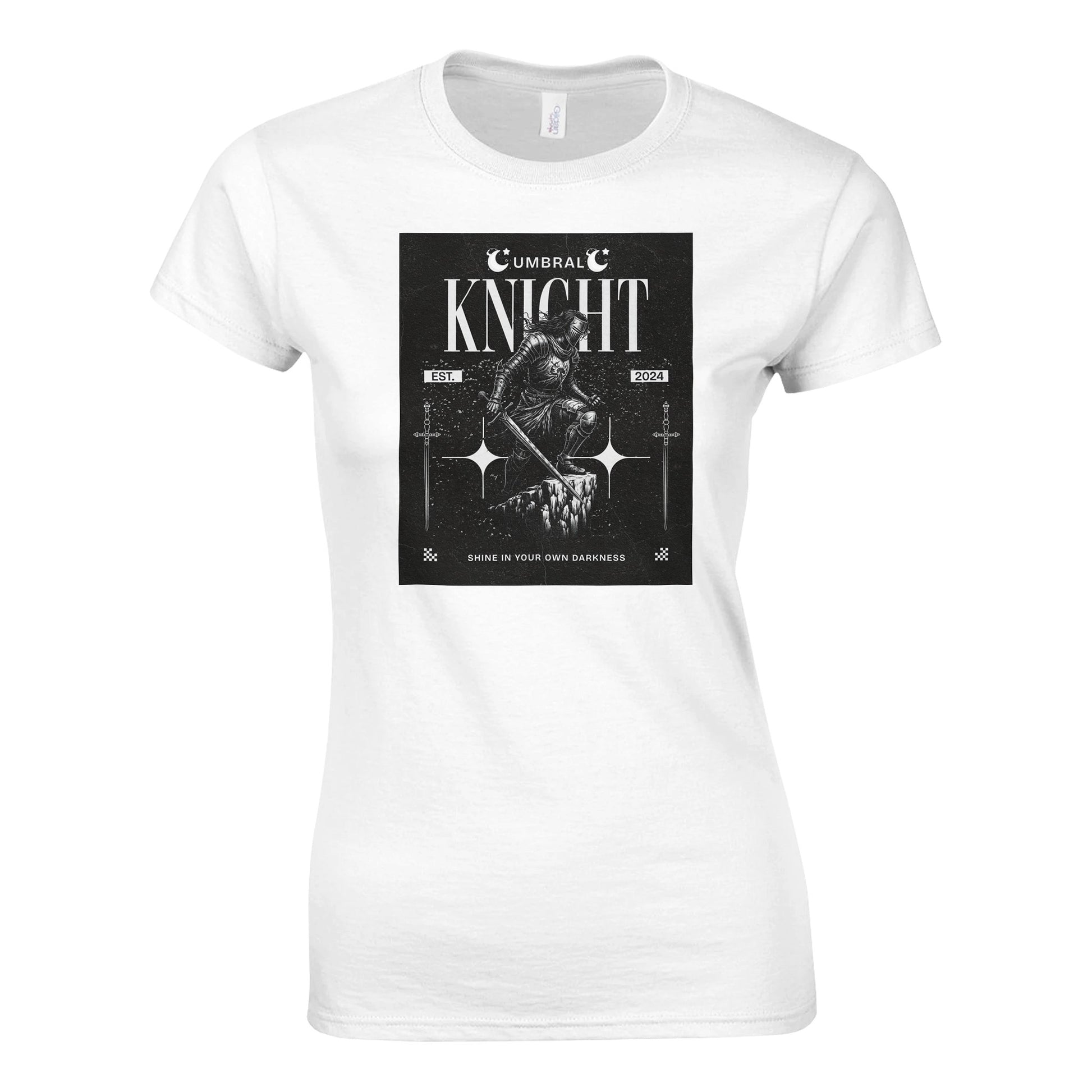 Umbral Knight (Solitude) Unisex Pullover Hoodie in [Color], front view