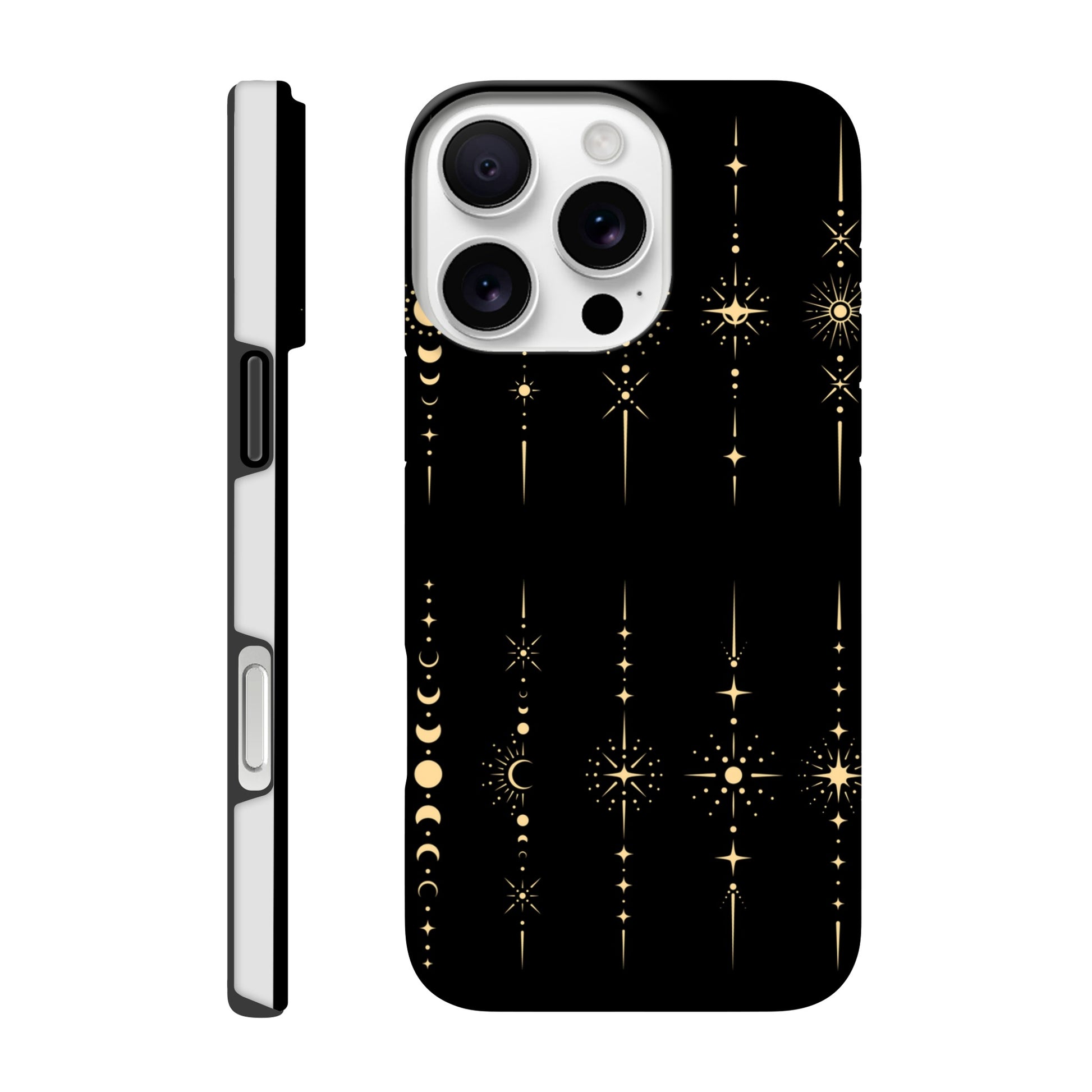 Umbral Knight Divination iPhone Tough Case showcasing dual-layer design and sleek glossy finish