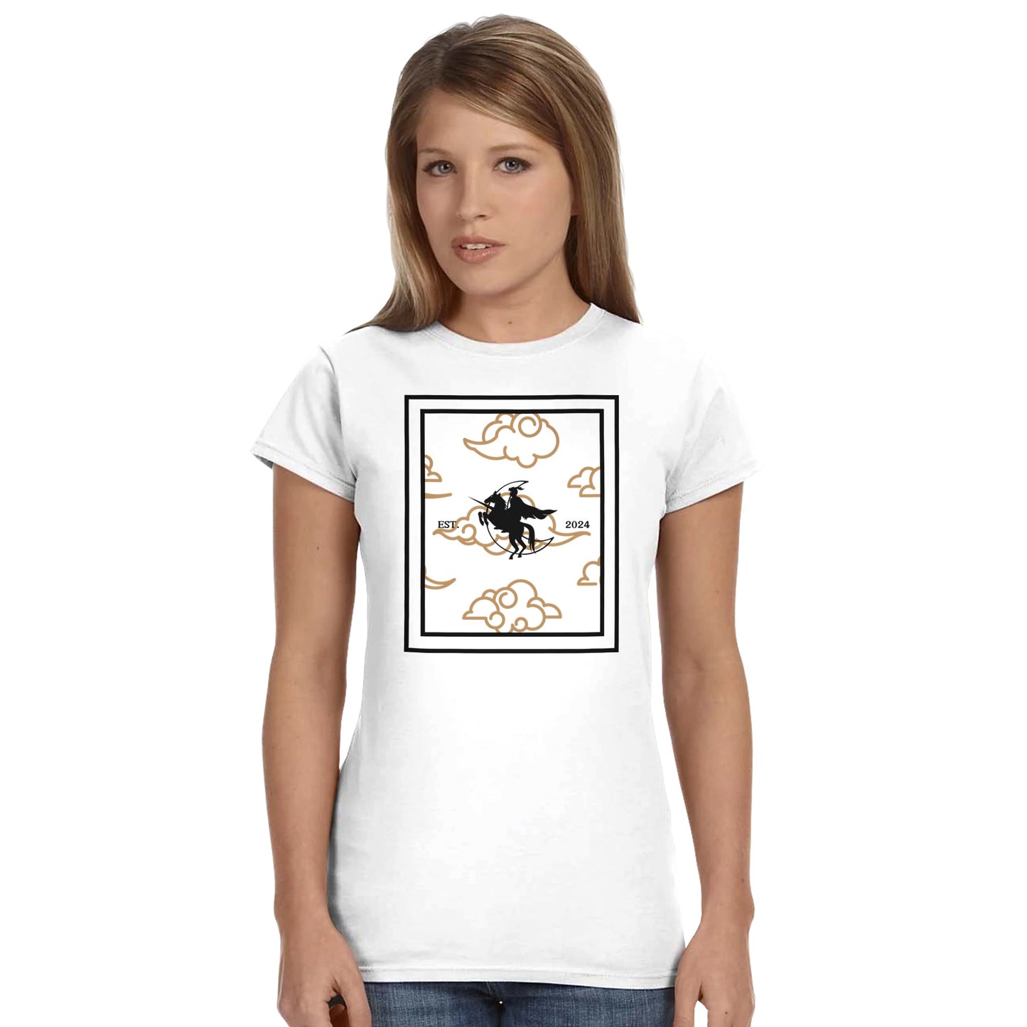 Umbral Knight Women's Crewneck T-shirt in [Color], front view