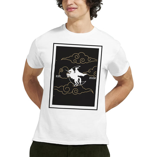 Umbral Knight T-shirt (Dark) front view in [Color]